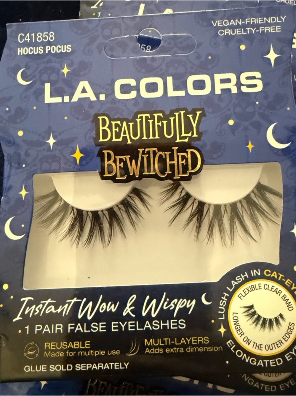 L.A. COLORS Beautifully Bewitched False Eyelashes style "Hocus Pocus" C41858